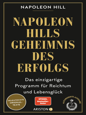 cover image of Napoleon Hills Geheimnis des Erfolgs